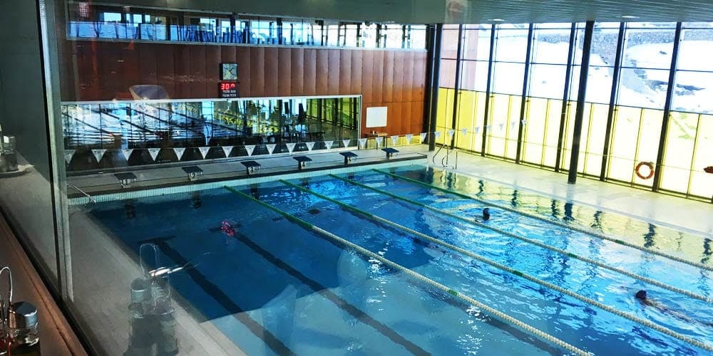 Swimming pool at the Pas de la Casa sport centre