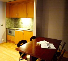 Kitchen in Apartments Alaska