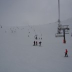 Cloudy Grau slopes 23/03