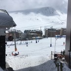 The slopes from Olimpiades hotel