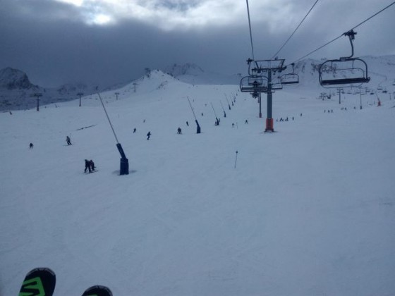 Chairlift Pas on to Grau Roig