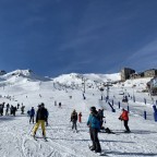 Bottom of the slopes in Pas de la Casa