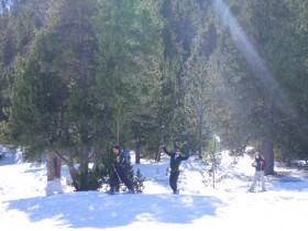 Snow shoeing in Grau Roig - 6/2/2011