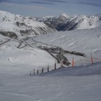 View to Pas from Taupes black piste