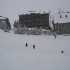 Skiing from hotel to slopes 13/03