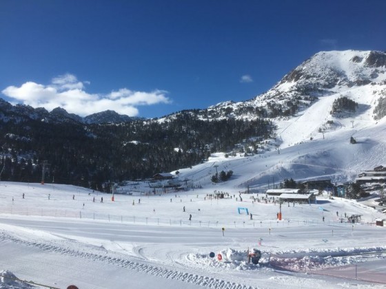 Great conditions and quiet pistes