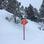 Cami de Pessons red run - one of our favourite reds in all of Grandvalira!