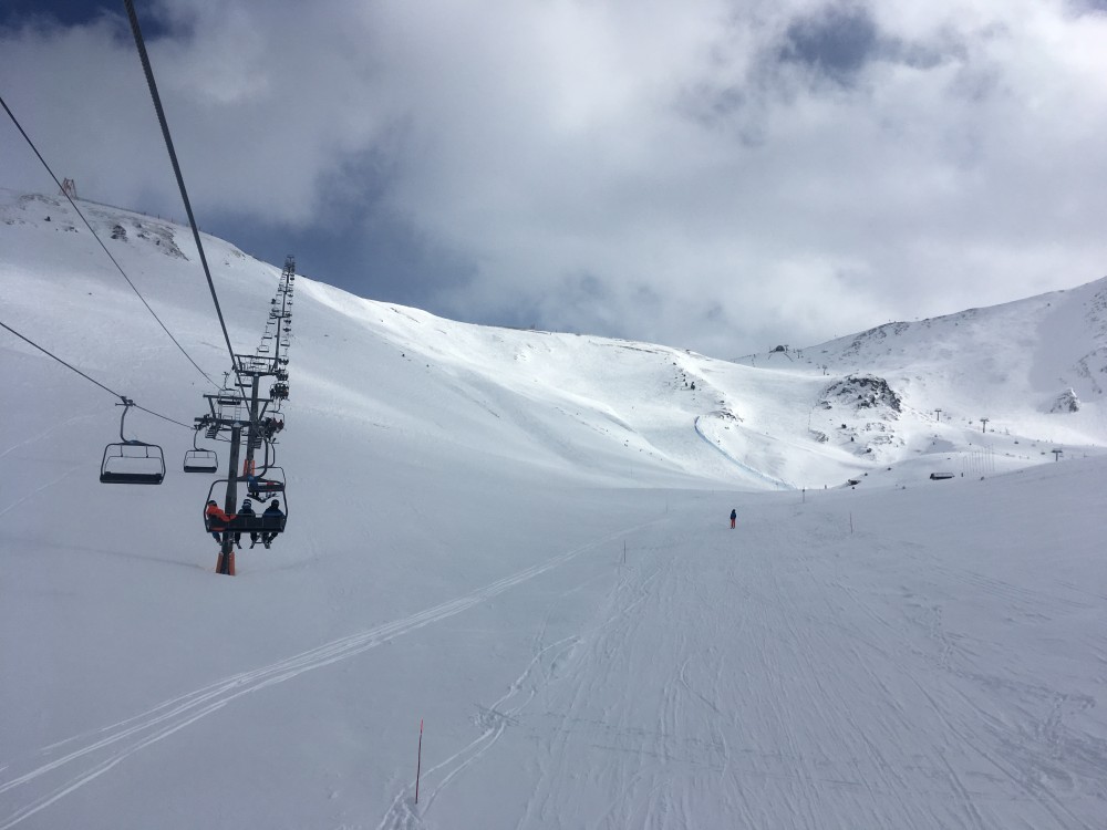 Antennes chairlift and Pista Llarga red run
