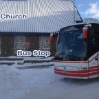 Bus Stop &amp; Church