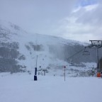 Skiing down to Grau Roig