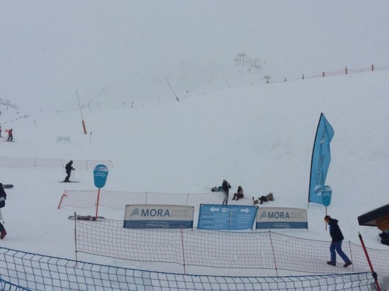 Meeting point of the ski school in Pas