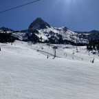 The view from Pic Blanc chairlift