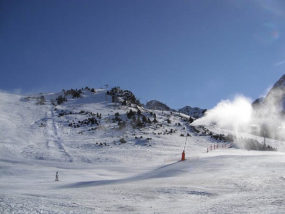 Snow cannons - 24th December