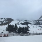 View from base of Pic Blanc chairlift
