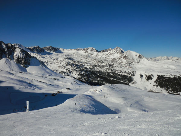 View from the top of the Pas de la Casa chair