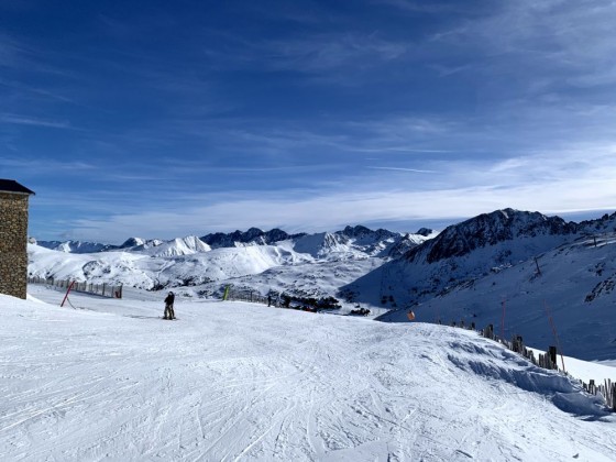 Top of Solanelles chairlift