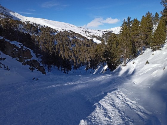The off piste next to Pessons