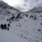 View from the Llac del Cubil chair.