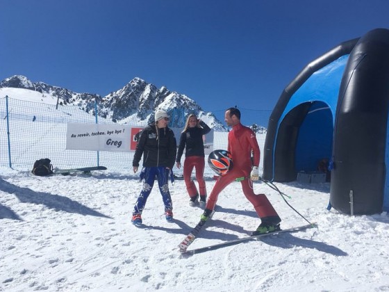 Speed Skiing World Cup Finals - Riberal black slope, Grandvalira Grau Roig