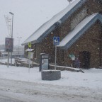 Church and bus stop - 17/12/11