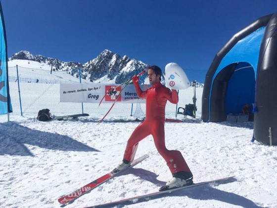 Speed Skiing World Cup Finals - Riberal black slope, Grandvalira Grau Roig
