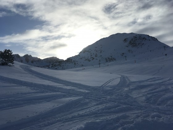 So much thick fresh powder to be found off-piste