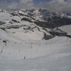 Pas village from Directa red slope 11/04