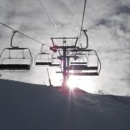 Sunset skiing 30/01/13