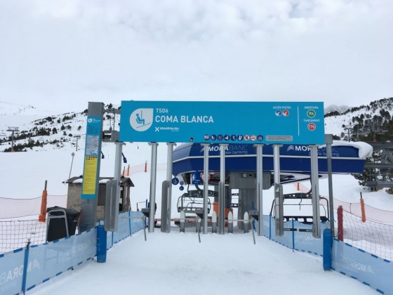 No queuing on the Coma Blanca lift