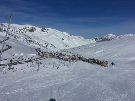 View of resort front Directa red run