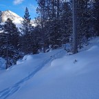 Over 40 cm of snow coverage in Grau Roig