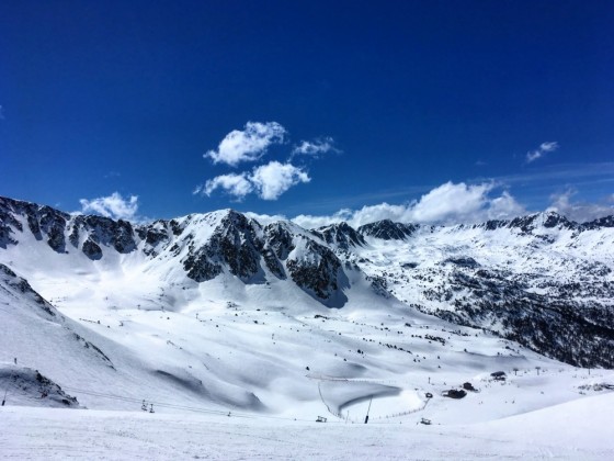 View of Grau Roig from Coll Blanc