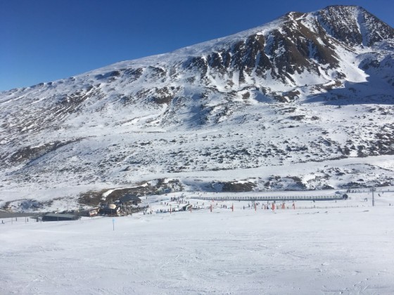Ski school area - taken from Font Negre chairlift