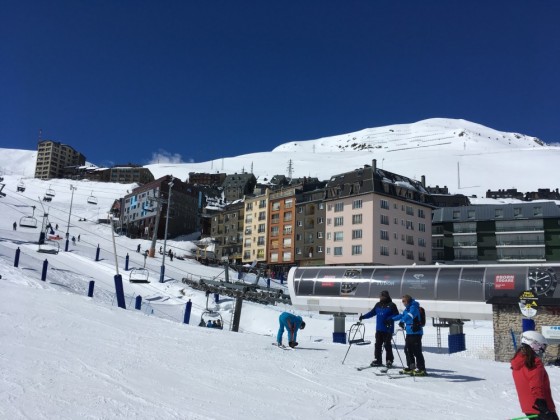 Base of the slopes